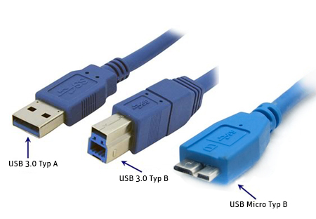 USB 3.0 und 3.2